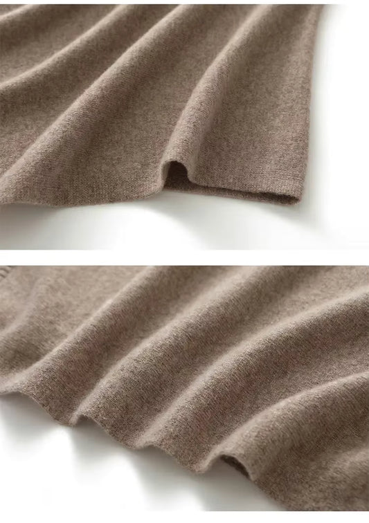 Spring Autumn High-Quality Wool Shawl
